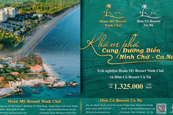 HÀNH TRÌNH KHÁM PHÁ CUNG ĐƯỜNG BIỂN NINH CHỬ - CÀ NÁ